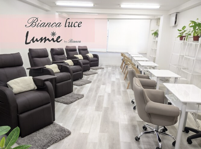 Bianca luce（ビアンカルーチェ）渋谷店店舗内装写真