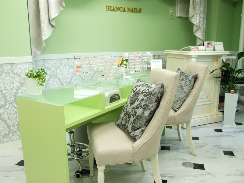 Bianca nails（ビアンカ ネイルズ）新宿西口店（パラジェル専門店）店舗内装写真