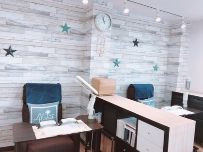 ネイルサロンAnnulaireアニュレール店舗内装写真