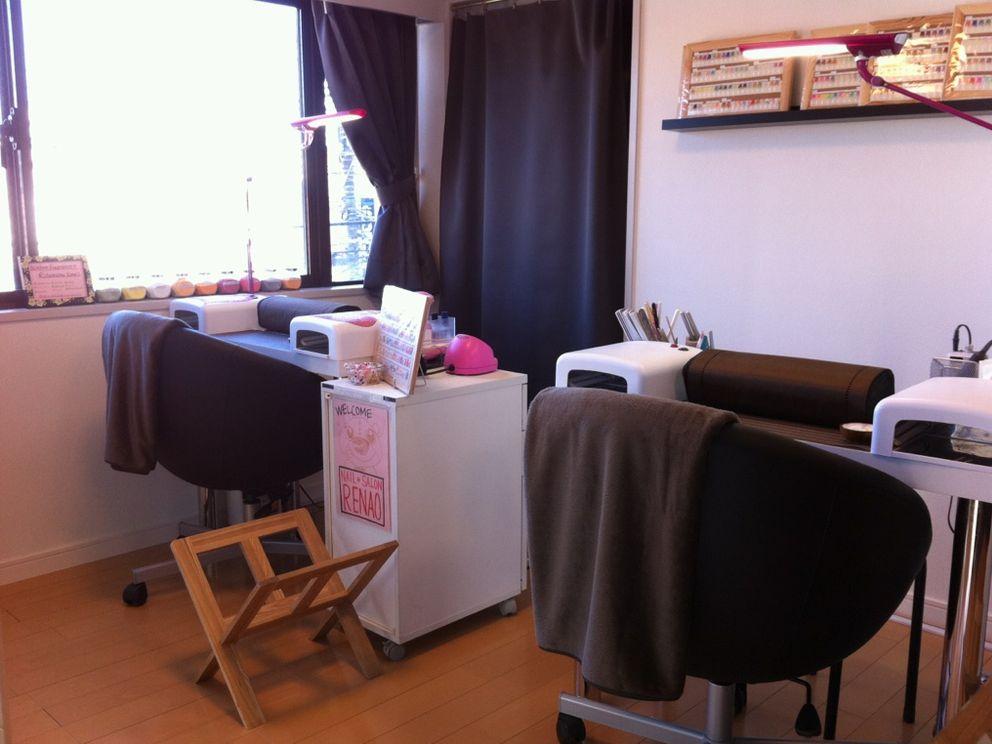 ネイルサロン・スクール・デコショップRENAO（レナオ）店舗内装写真