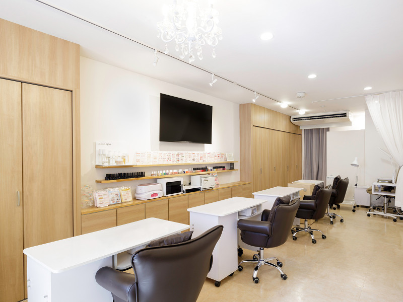 Quintet nail(クインテット・ネイル)笹塚店店舗内装写真