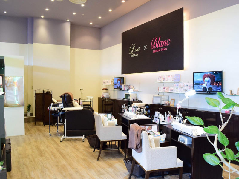 Lnail&times;Blanc橋本店（エルネイル&times;ブラン）店舗内装写真