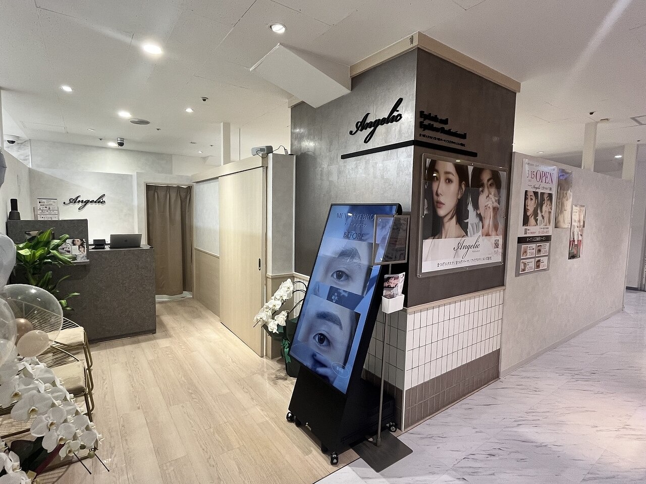 Angelic（アンジェリック）上野マルイ店店舗内装写真