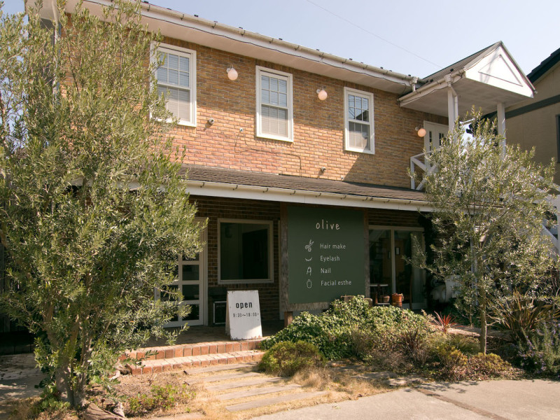 髪と肌に優しい美容室olive（オリーブ）店舗内装写真