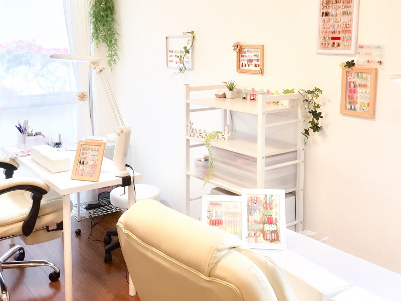 Bear nail（ベアネイル）店舗内装写真