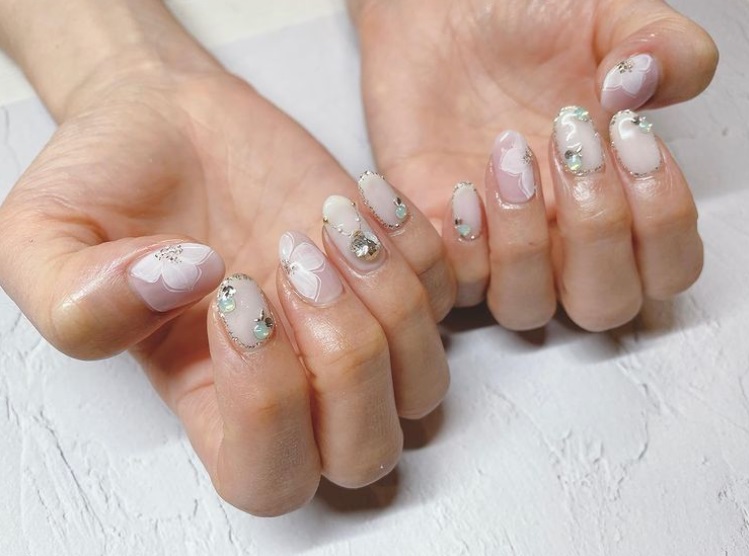 ネイルサロンCARINA(カリナ)店舗内装写真