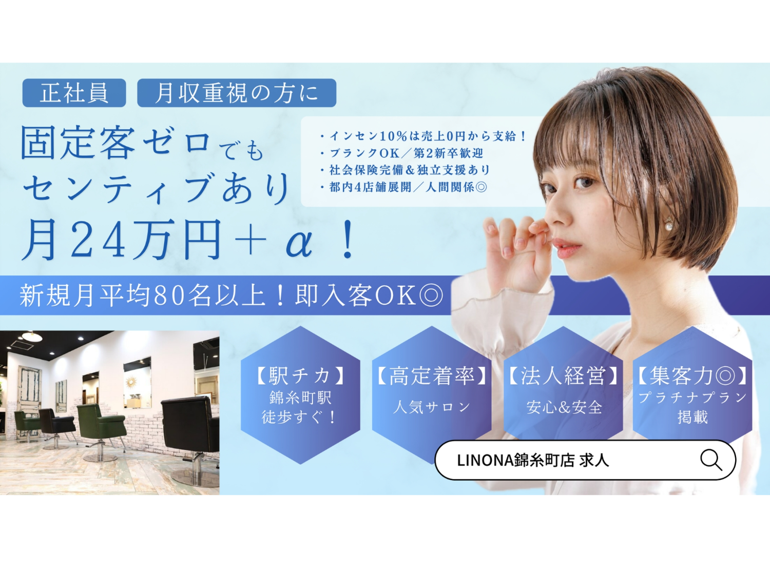Linona（リノナ）店舗内装写真