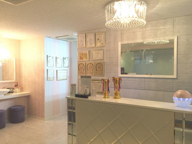 ボリュームラッシュ専門店GILFY（ジルフィー）店舗内装写真