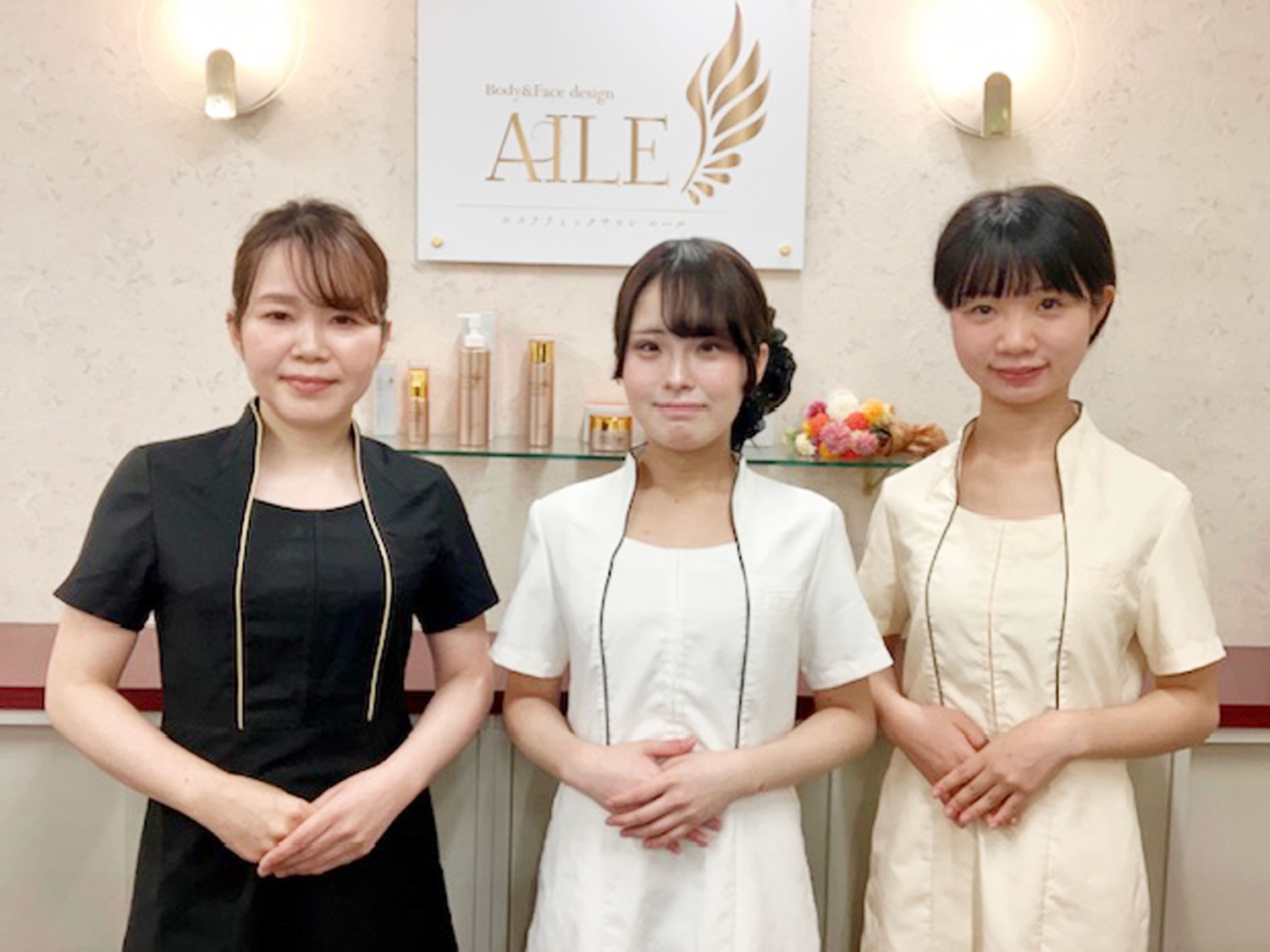 Body&Face design AILE（エール）甲府店店舗内装写真