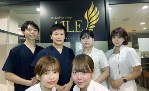 メンズエステティックサロン AILE（エール）新宿店店舗内装写真