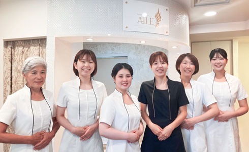 Body&Face design AILE（エール）広島店店舗内装写真