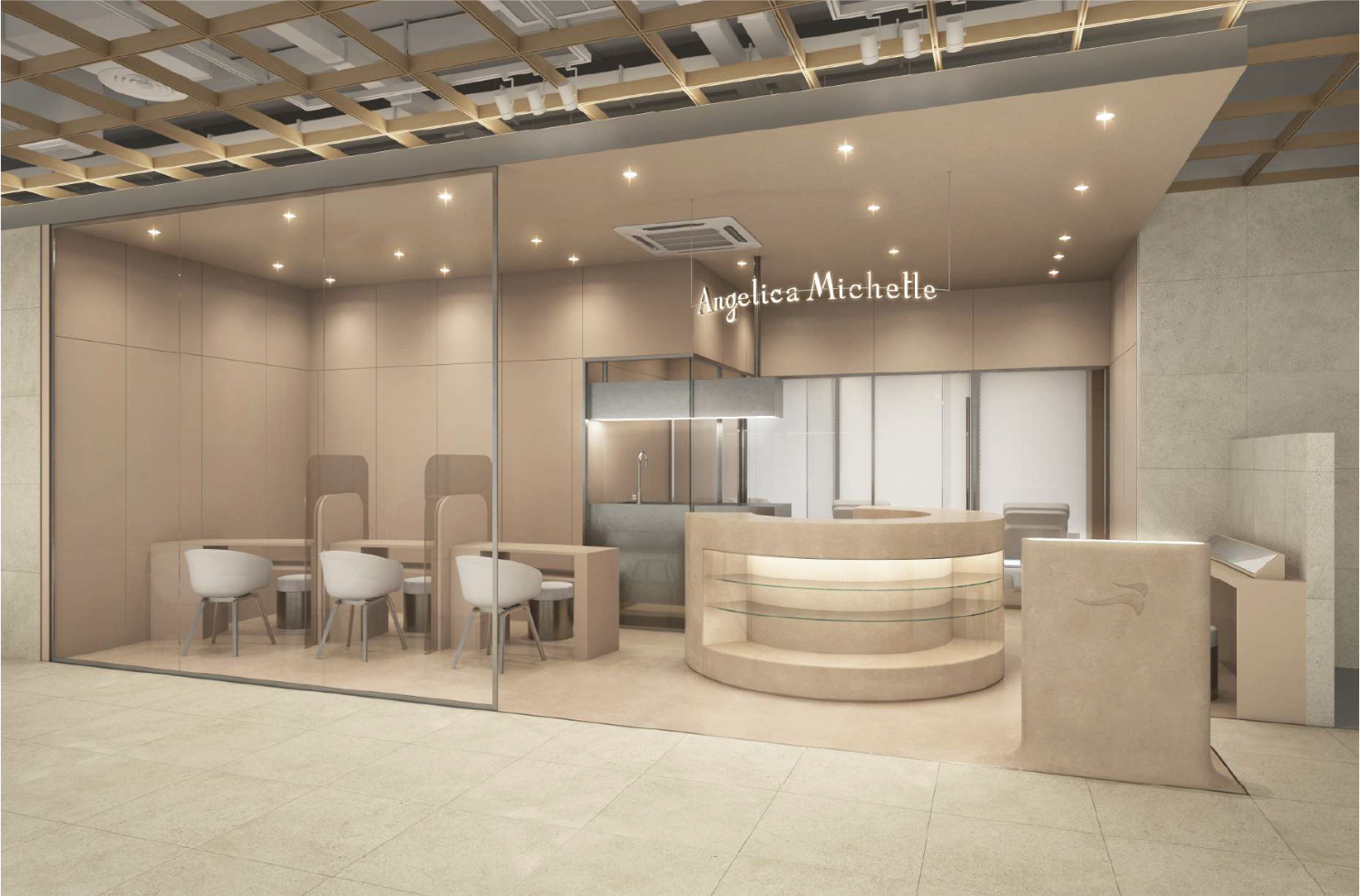 Angelica Michelle（アンジェリカミッシェル）横浜店店舗内装写真