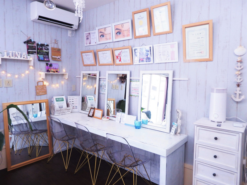 Beautysalon Luna（ビューティーサロン　ルナ）店舗内装写真