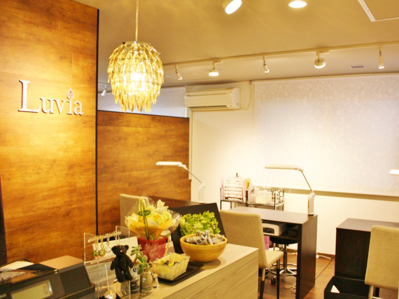 Nail Salon Luvia（ネイルサロン ルヴィア）店舗内装写真