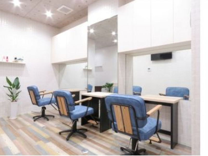 hair make R（ヘア メイク アール)店舗内装写真