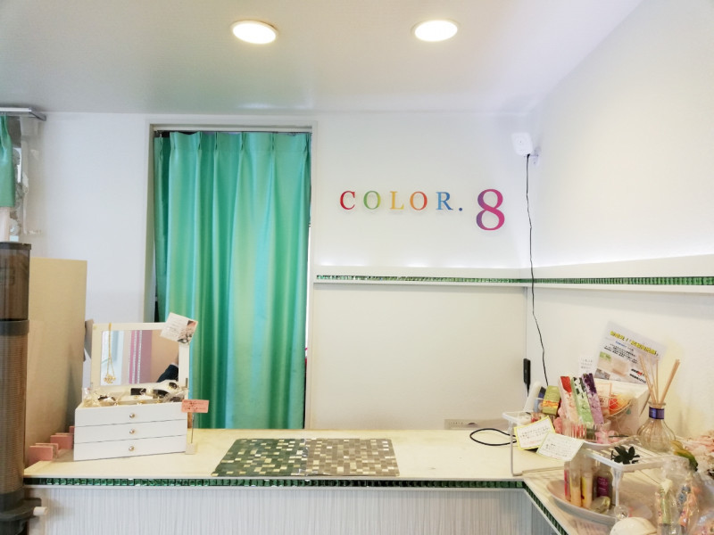 ネイルサロン COLOR.８（カラーエイト）町田駅店店舗内装写真