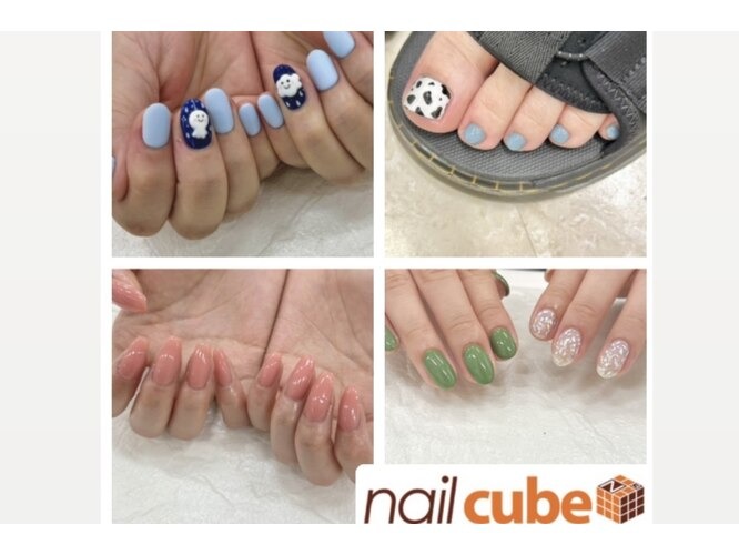 ネイルキューブ イオンりんくう泉南店舗内装写真