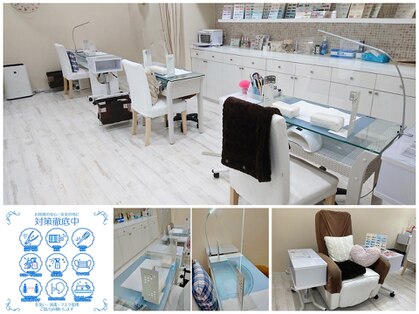 NailSalon 彩心IROHA（イロハ）店舗内装写真