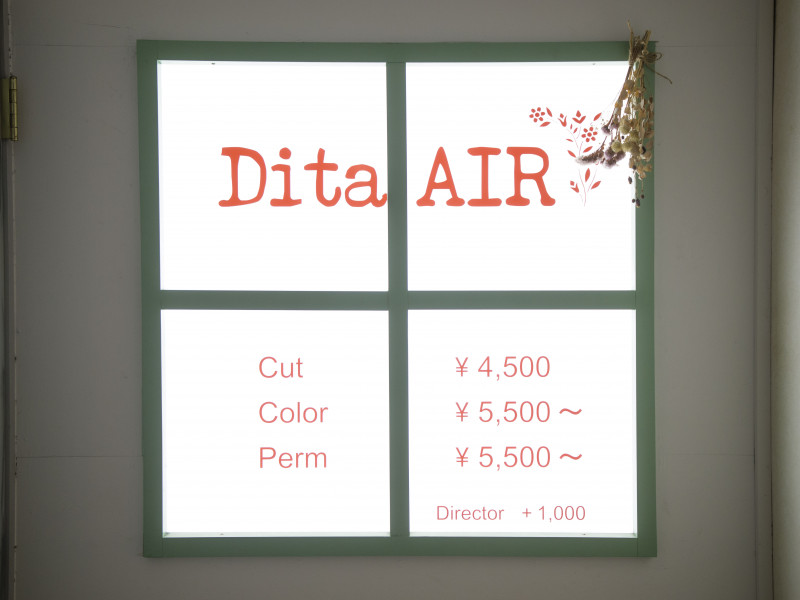 Dita AIR（ディタ　エアー）店舗内装写真