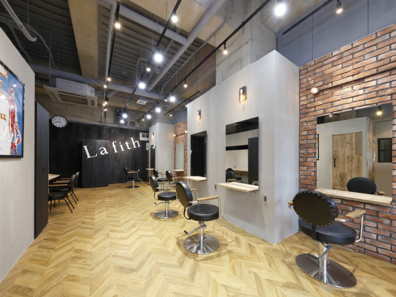 La fith hair cota 明石店（ラフィス ヘアーコタ）店舗内装写真