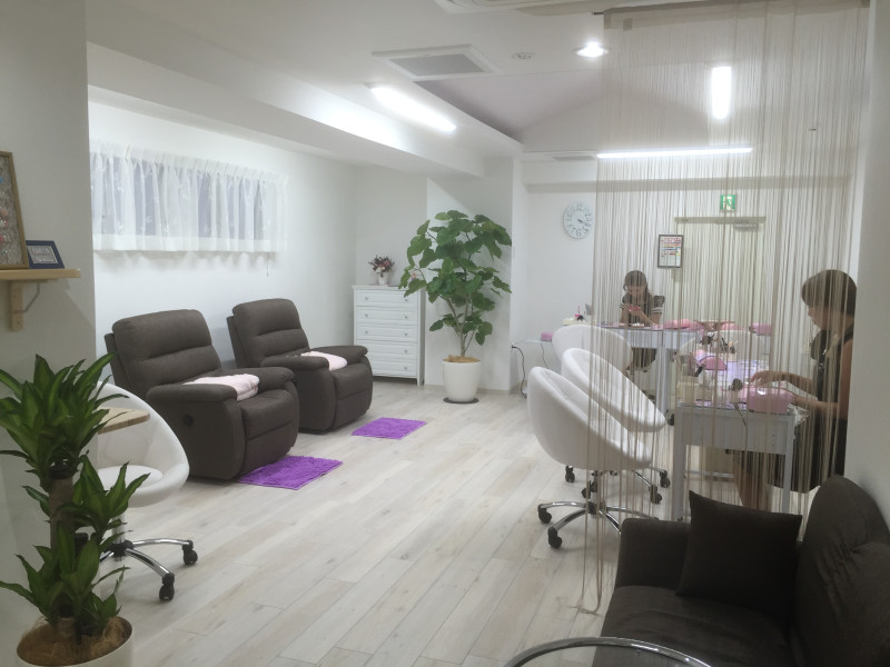 Nail Salon Lavender（ラベンダー）店舗内装写真