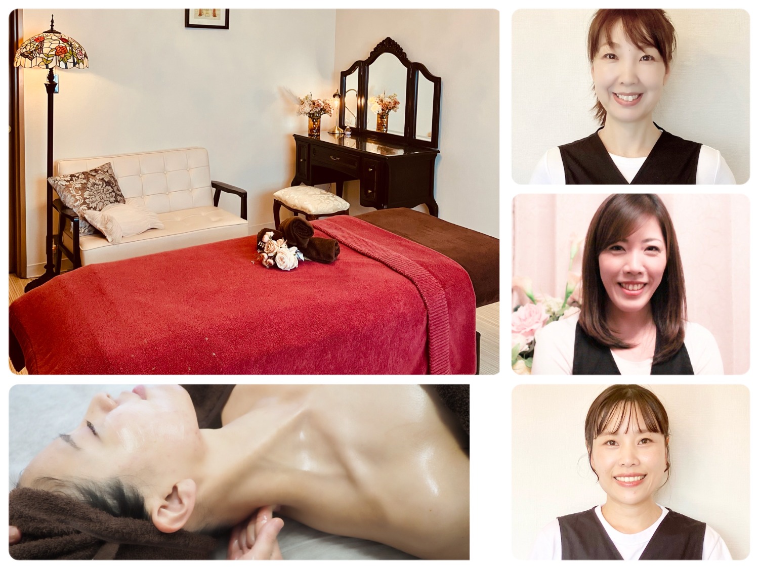 小顔矯正サロン フルールクレール店舗内装写真