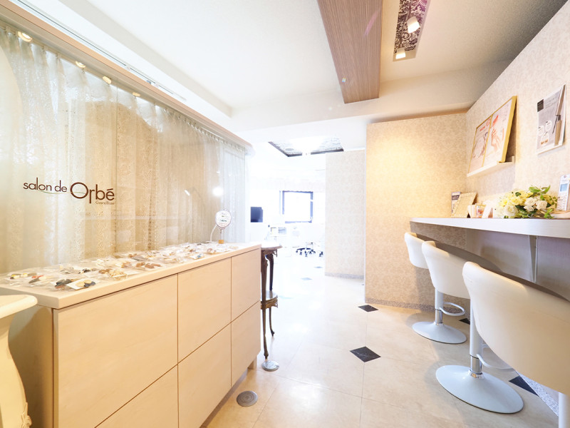 salon de orbe（サロン ド オーヴ）店舗内装写真