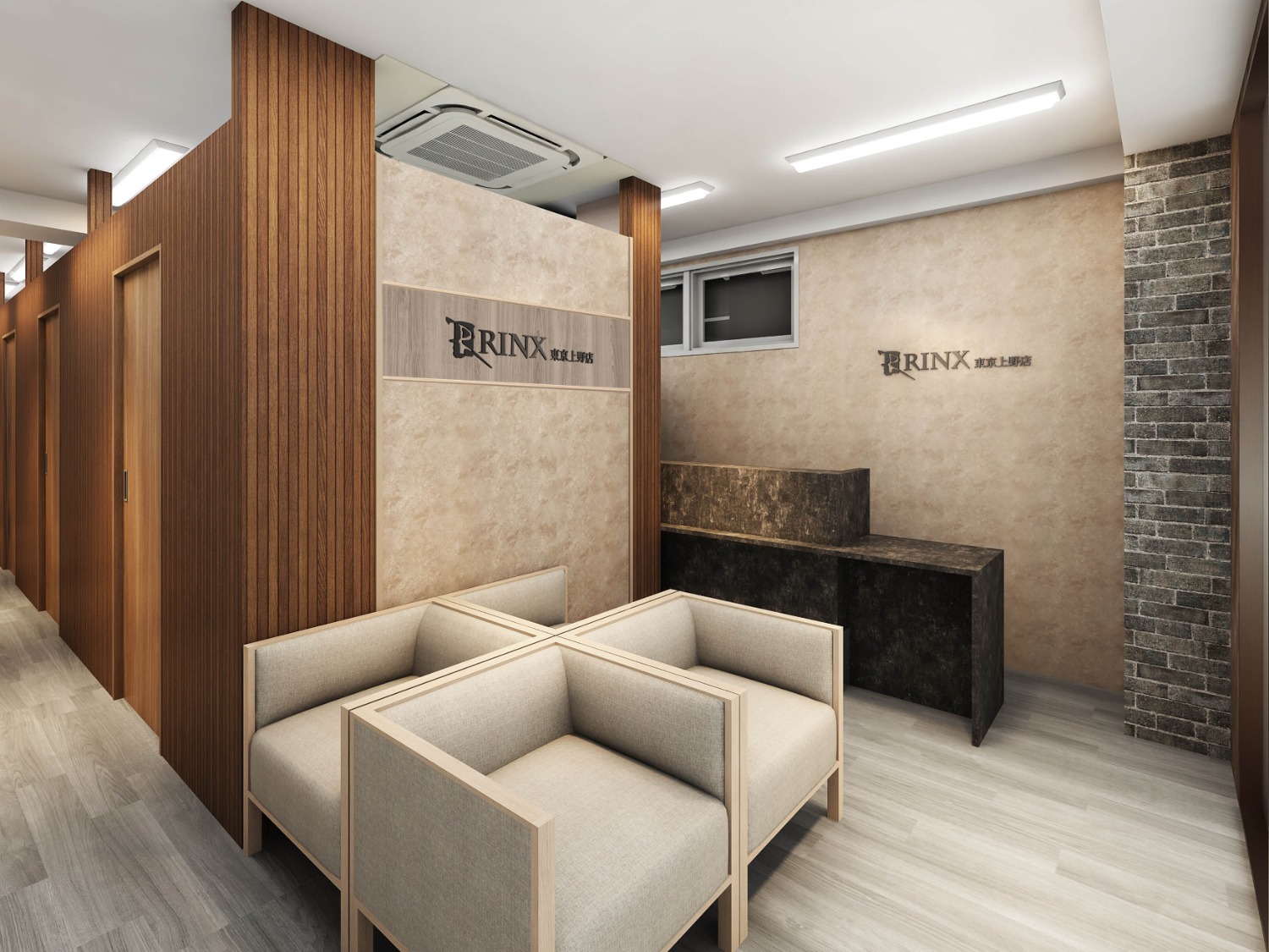 RINX（リンクス）東京上野店店舗内装写真