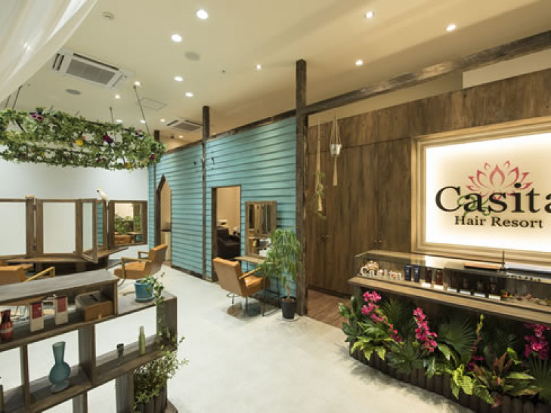 Casita Hair Resort（カシータ ヘア リゾート） 熱田千年店店舗内装写真