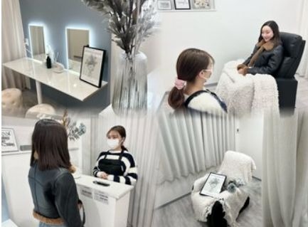 まつ毛エクステ　まつ毛パーマeamans eye（アマンズ アイ）店舗内装写真