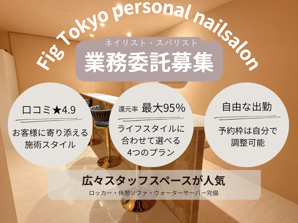 Fig Tokyo personal nailsalon（フィグトーキョー パーソナルネイルサロン）店舗内装写真