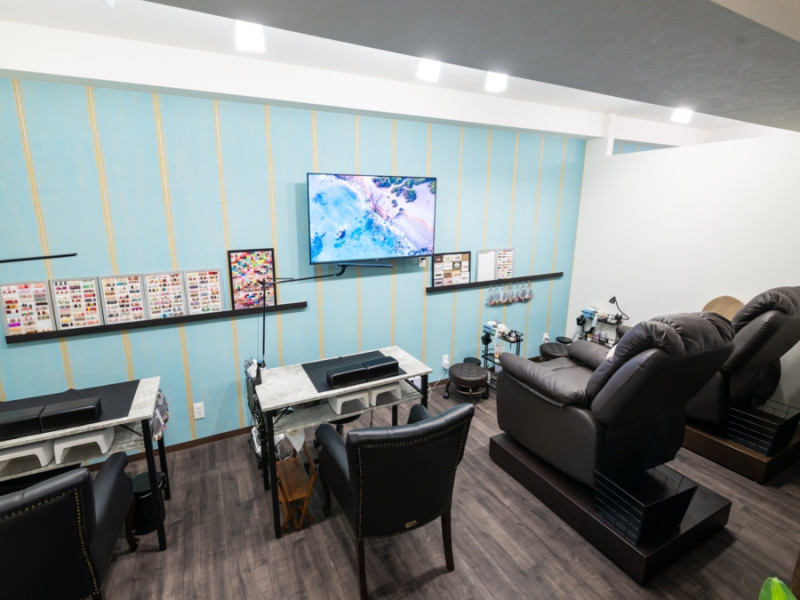 E.design.Nail（イーデザインネイル）店舗内装写真