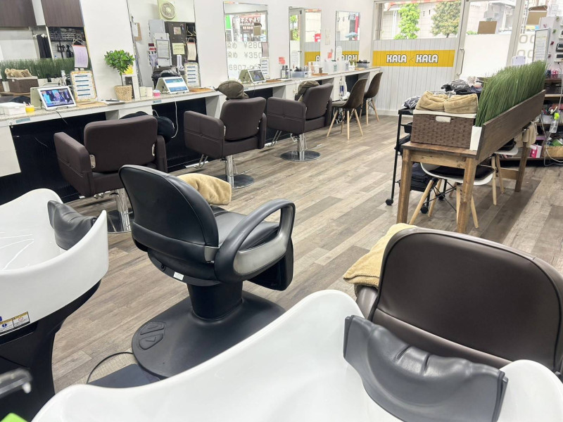 白髪染め専門店 KALA&times;KALA（カラカラ）店舗内装写真