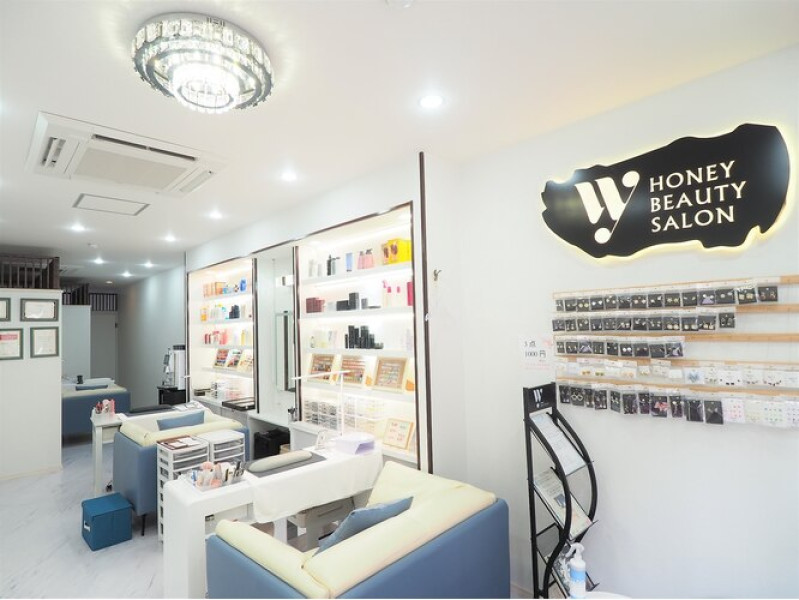 honey beauty salon（ハニービューティーサロン）店舗内装写真