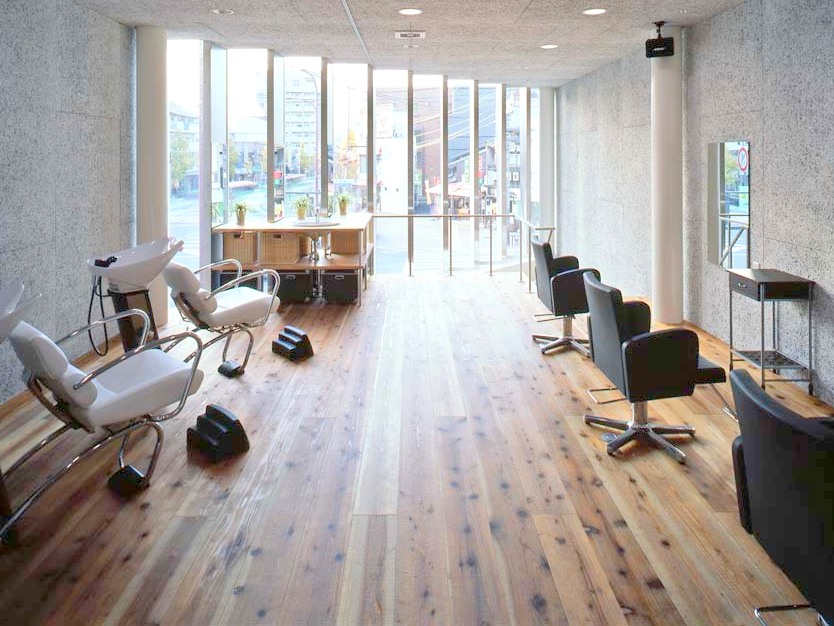 rule of beauty hair（ルールオブビューティヘアー）千本丸太町店店舗内装写真