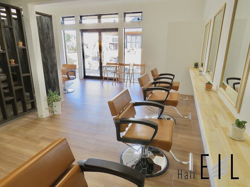 EIL hair ciel（エイルヘアーシエル）店舗内装写真