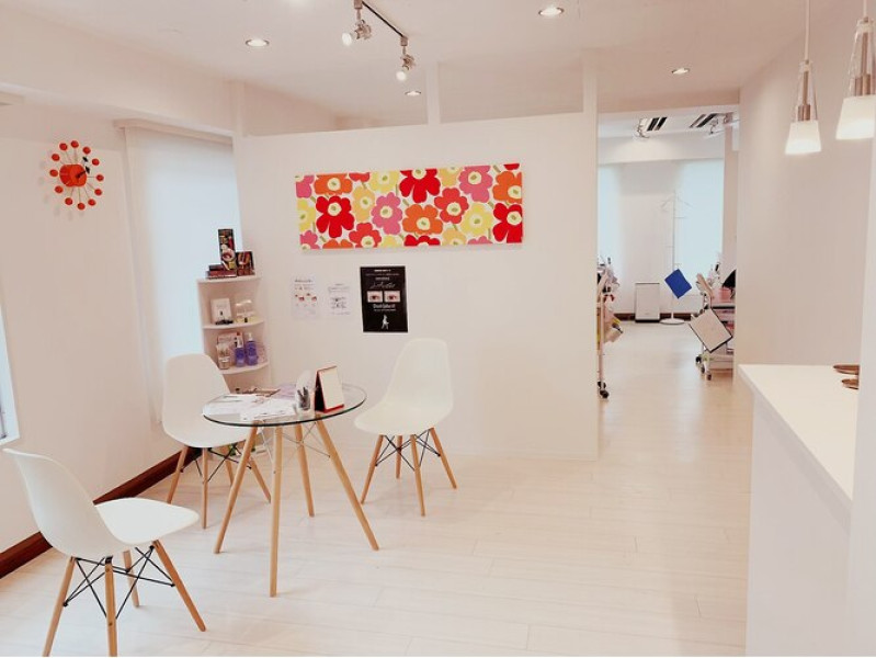 まつげエクステ専門サロン bloom lash（ブルームラッシュ）店舗内装写真