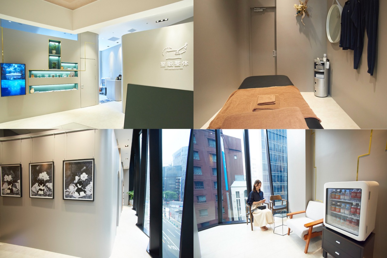 整眠整体 The session（ザ セッション）銀座店舗内装写真