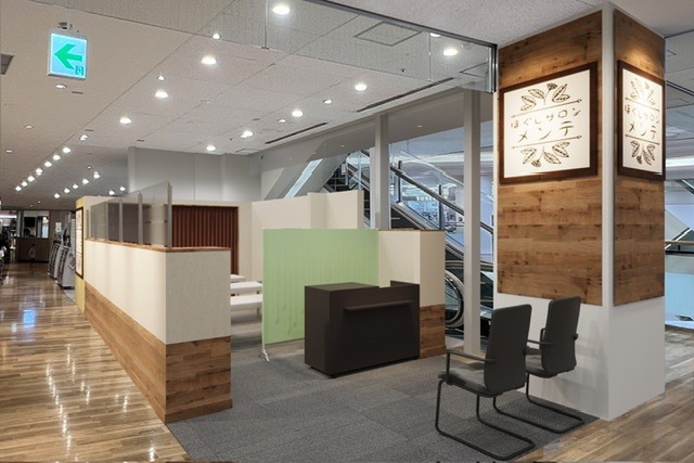 ほぐしサロン メンテ店舗内装写真