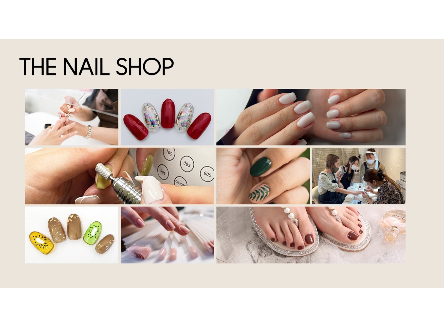 THE NAIL SHOP 尾山台店舗内装写真