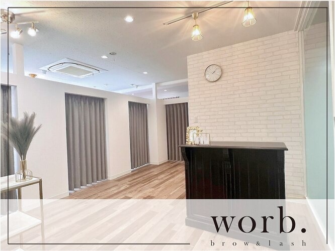 worb. Brow&Lash（ワーブブロウアンドラッシュ）店舗内装写真