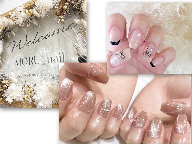 MORU nail（モルネイル）店舗内装写真