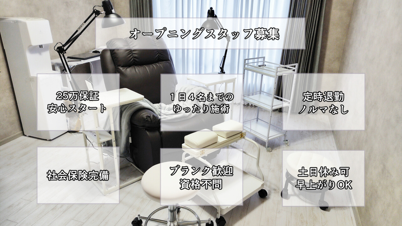 Trust Nail （トラストネイル）札幌円山店店舗内装写真