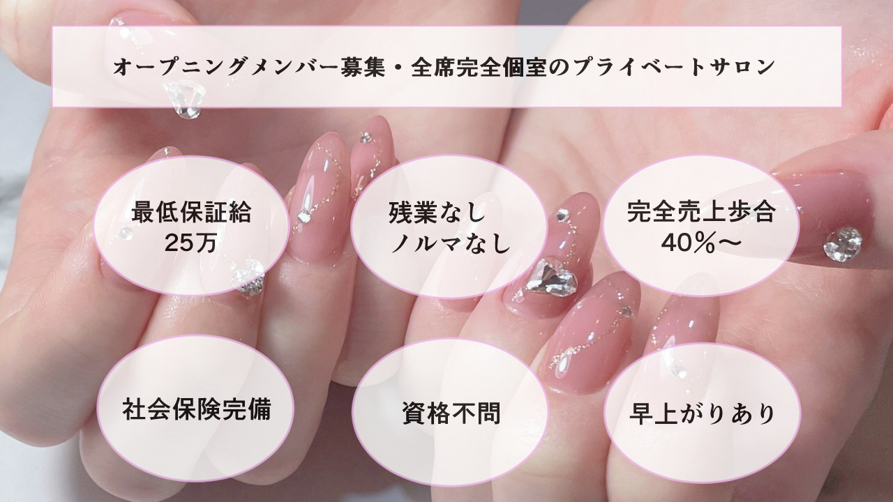 Trust Nail （トラストネイル）札幌円山店店舗内装写真