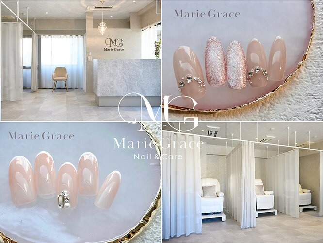 MarieGrace 自由が丘 Nail & Care(マリグレース)店舗内装写真