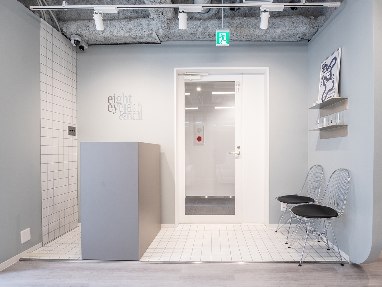 eight eyelash＆nail （エイト アイラッシュアンドネイル）横浜店店舗内装写真