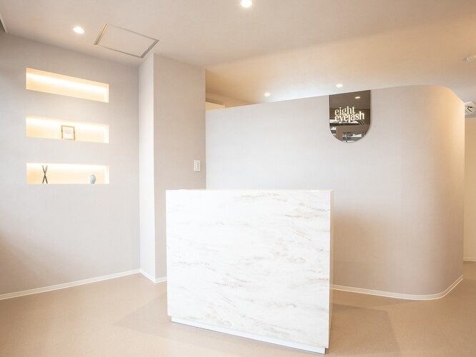 eight eyelash（エイト アイラッシュ）藤沢店店舗内装写真