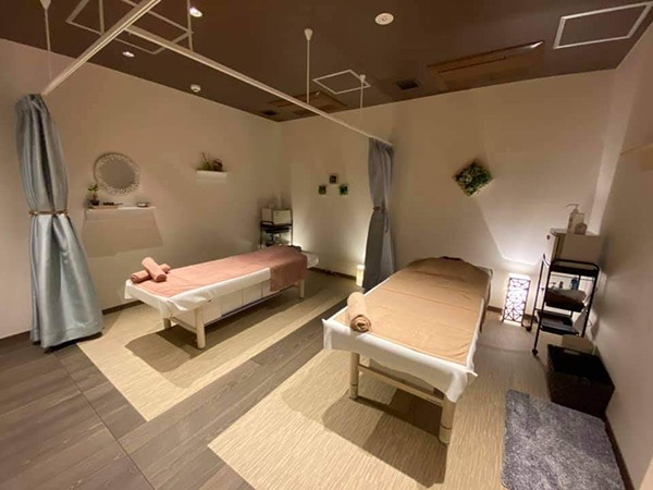 両国湯屋 江戸遊 aura（アウラ）/JASMINE（ジャスミン）＆ラ・クン店舗内装写真