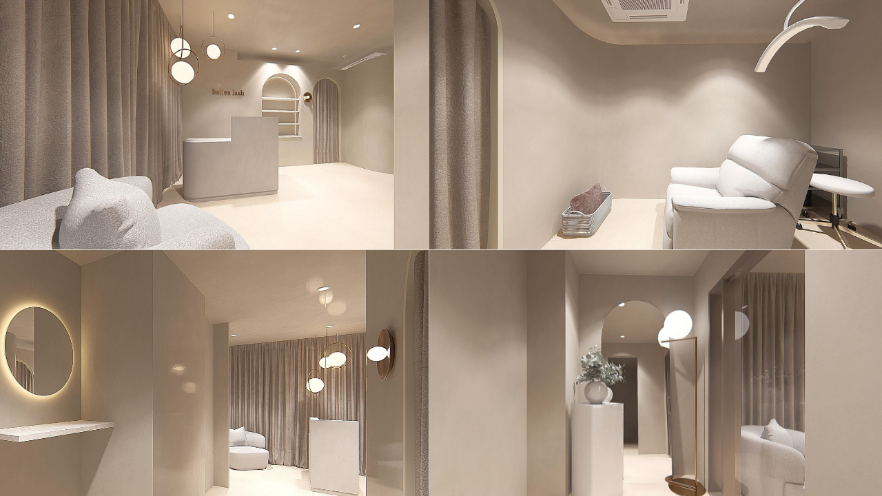 Bellea lash（べレアラッシュ）代々木店店舗内装写真