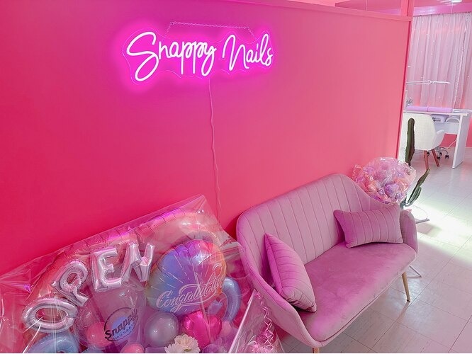 Snappy Nails（スナッピーネイルズ）木更津店店舗内装写真